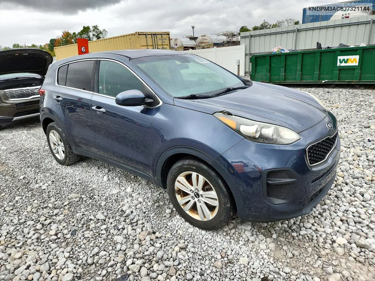2018 KIA SPORTAGE VIN KNDPM3AC8J7321144 — фото 4
