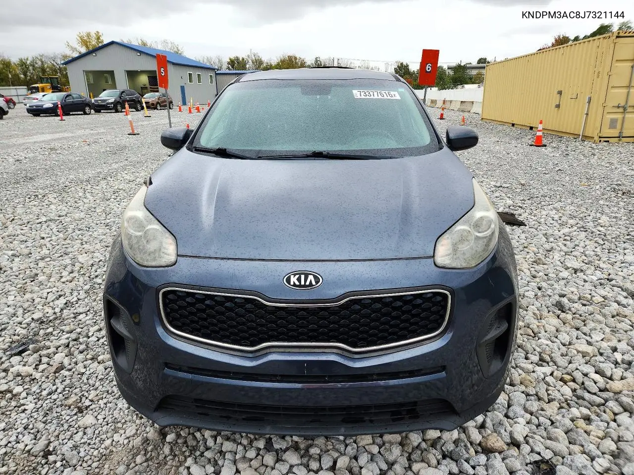2018 KIA SPORTAGE VIN KNDPM3AC8J7321144 — фото 5