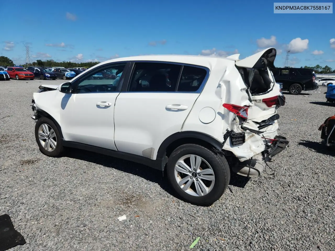 2019 KIA SPORTAGE VIN KNDPM3AC8K7558167 — фото 2