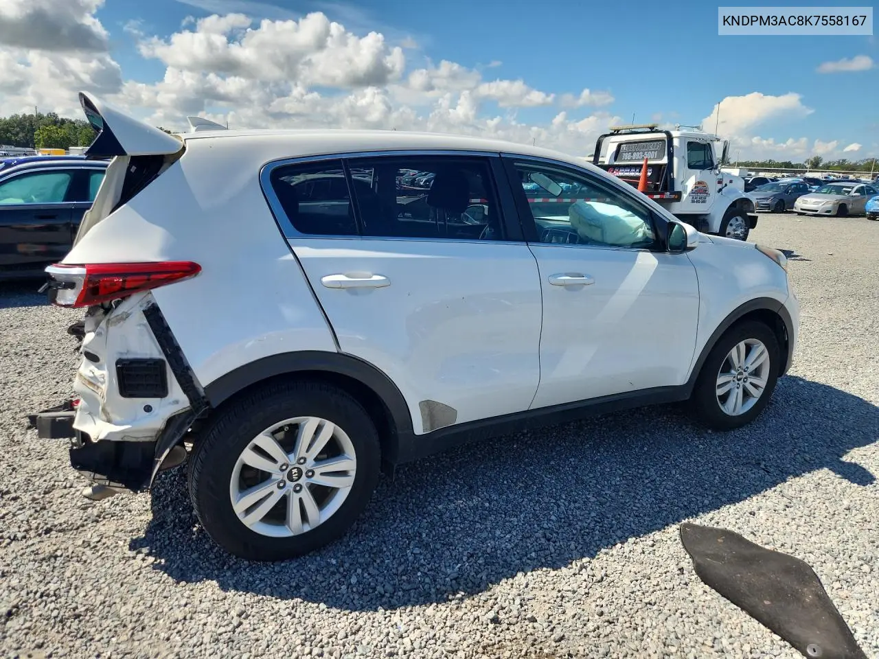 2019 KIA SPORTAGE VIN KNDPM3AC8K7558167 — фото 3