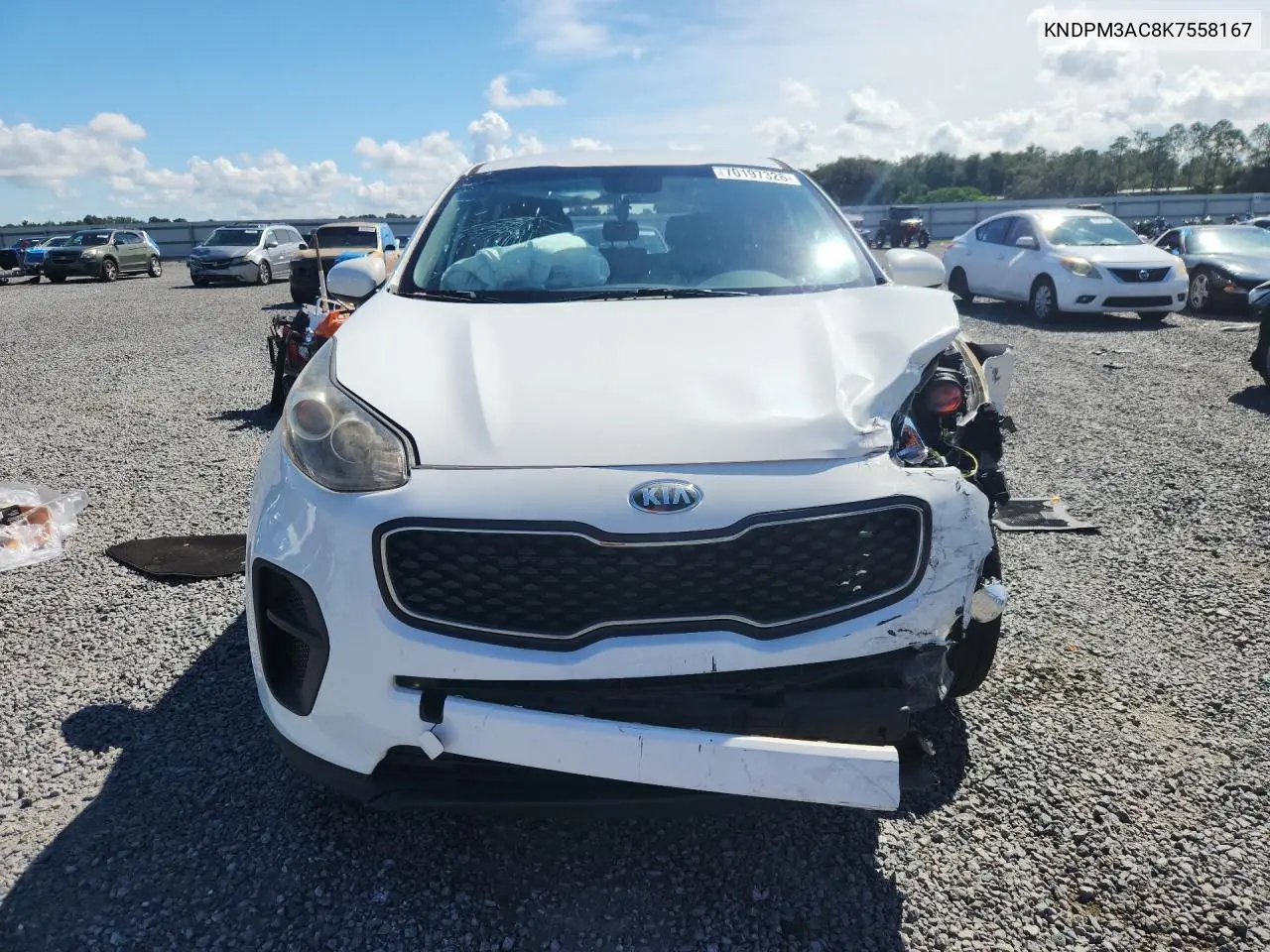 2019 KIA SPORTAGE VIN KNDPM3AC8K7558167 — фото 5