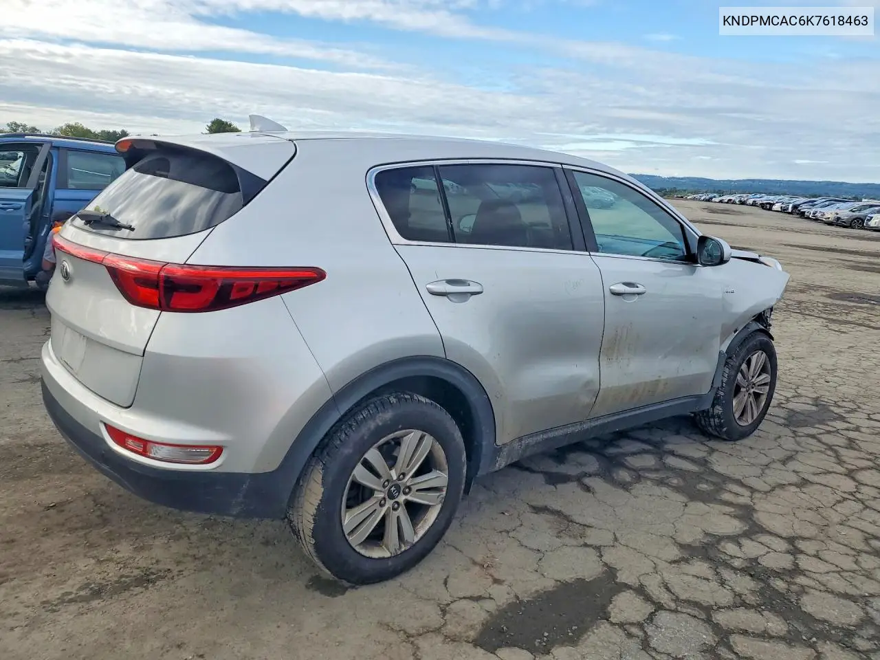 2019 KIA SPORTAGE VIN KNDPMCAC6K7618463 — фото 3