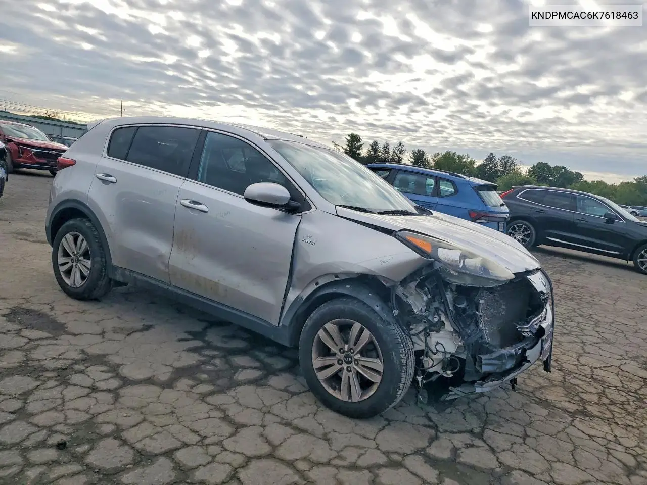2019 KIA SPORTAGE VIN KNDPMCAC6K7618463 — фото 4