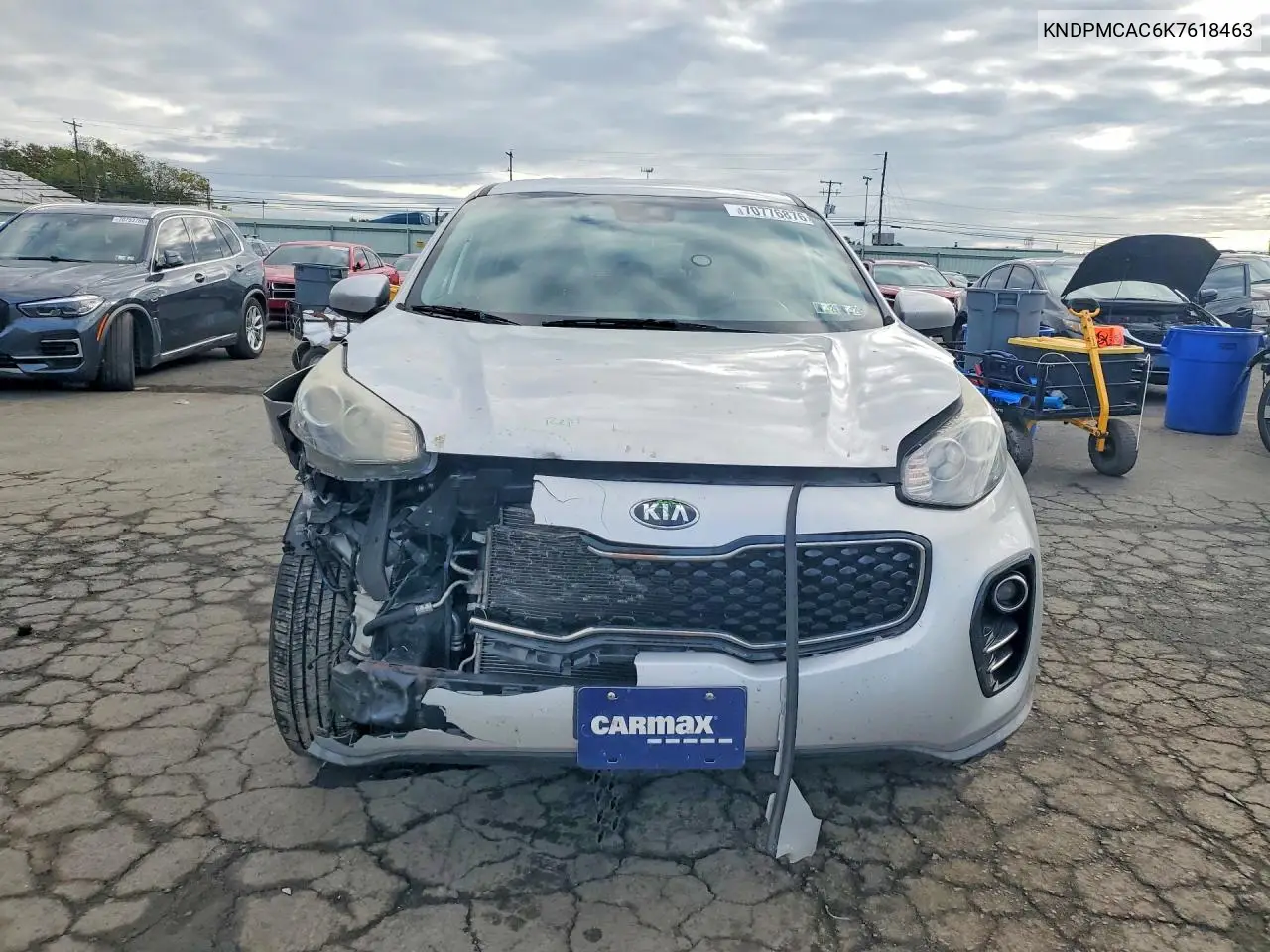 2019 KIA SPORTAGE VIN KNDPMCAC6K7618463 — фото 5