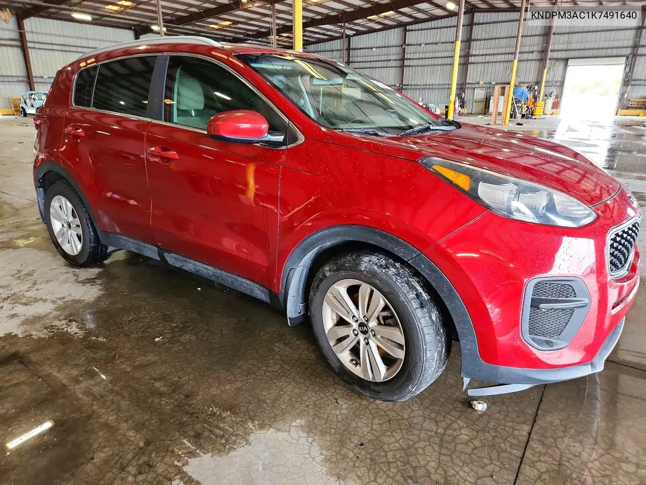 2019 KIA SPORTAGE VIN KNDPM3AC1K7491640 — фото 4