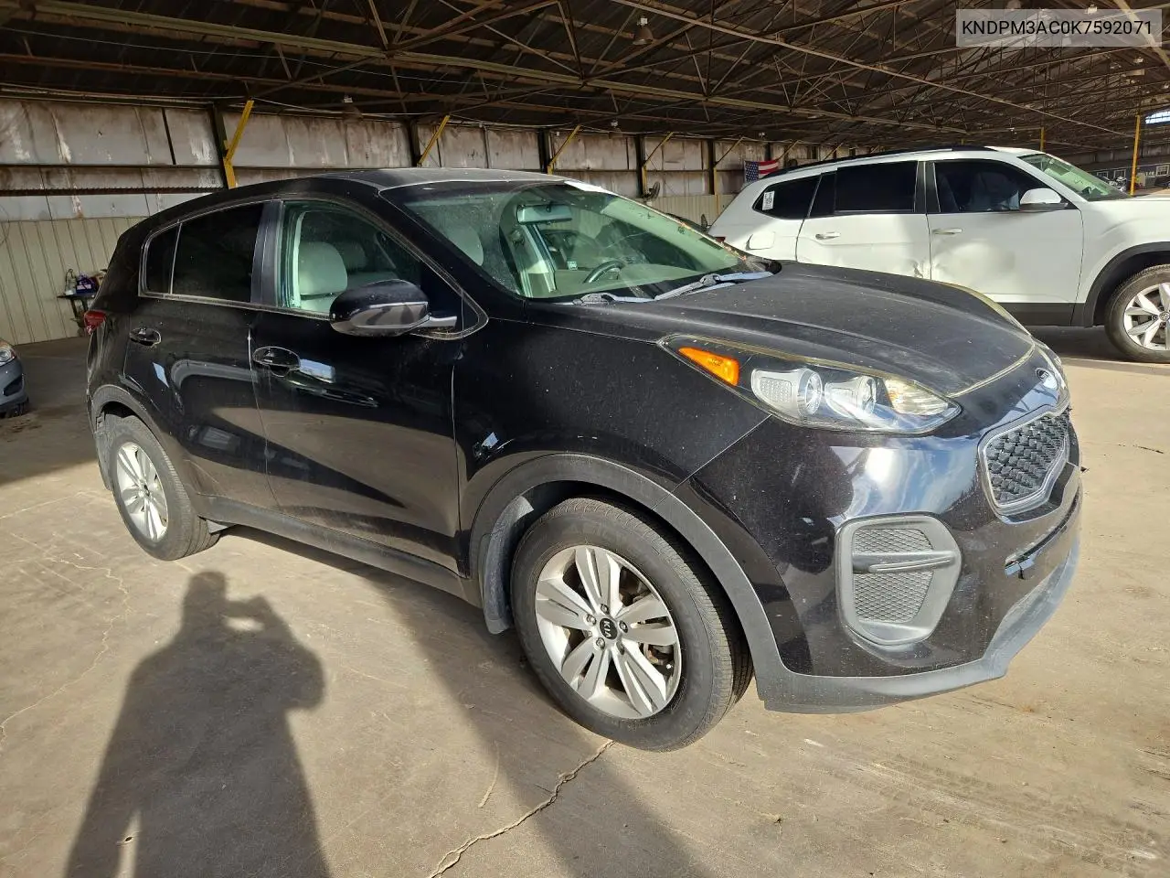 2019 KIA SPORTAGE VIN KNDPM3AC0K7592071 — фото 4