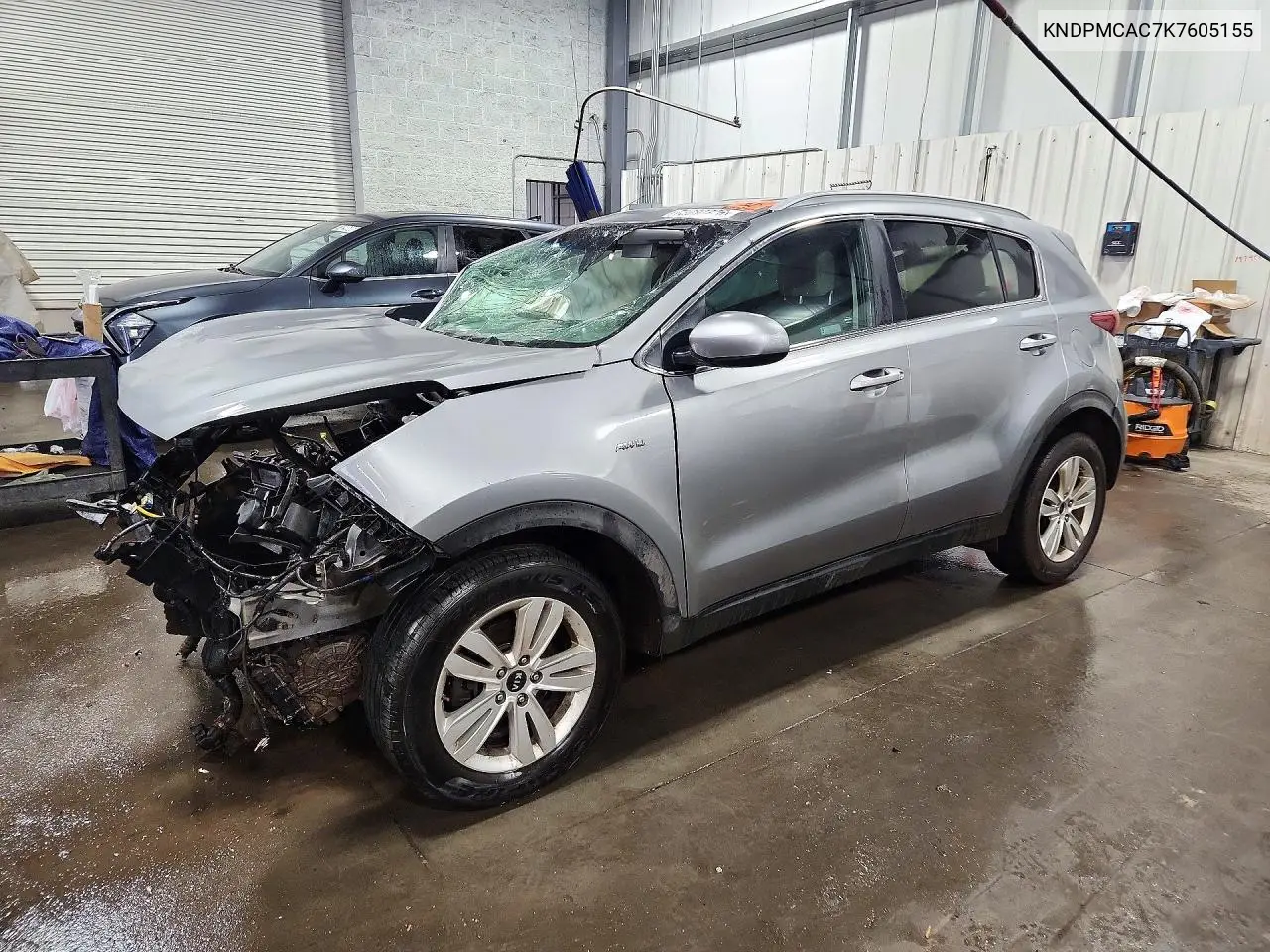 KIA SPORTAGE 2019, VIN KNDPMCAC7K7605155