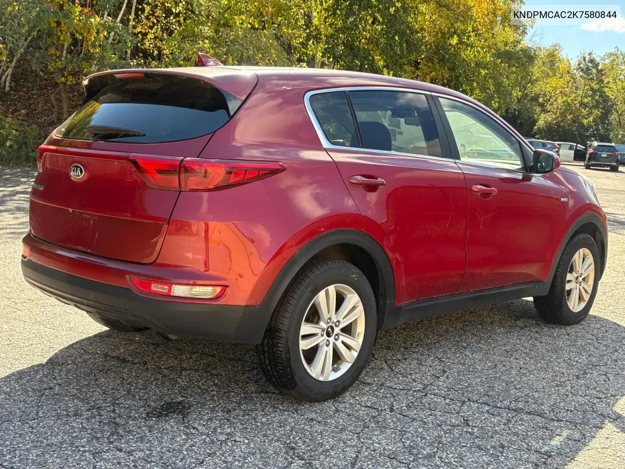 2019 KIA SPORTAGE VIN KNDPMCAC2K7580844 — фото 4
