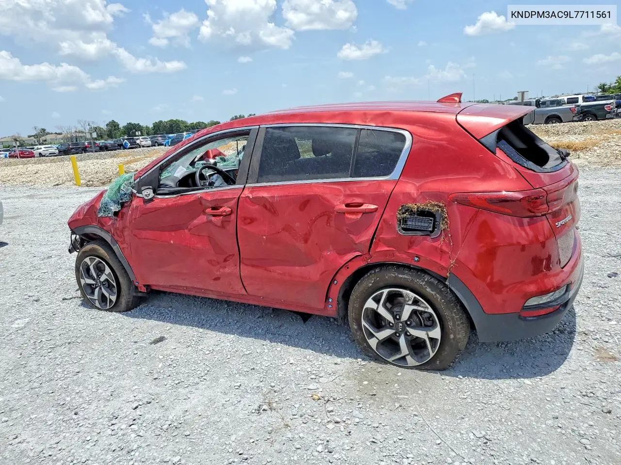 KIA SPORTAGE 2020, VIN KNDPM3AC9L7711561