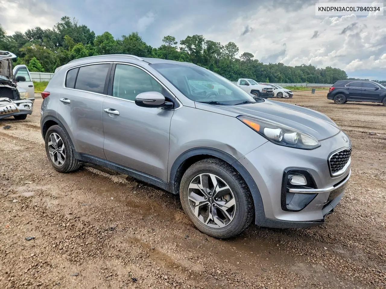 2020 KIA SPORTAGE VIN KNDPN3AC0L7840334 — фото 4
