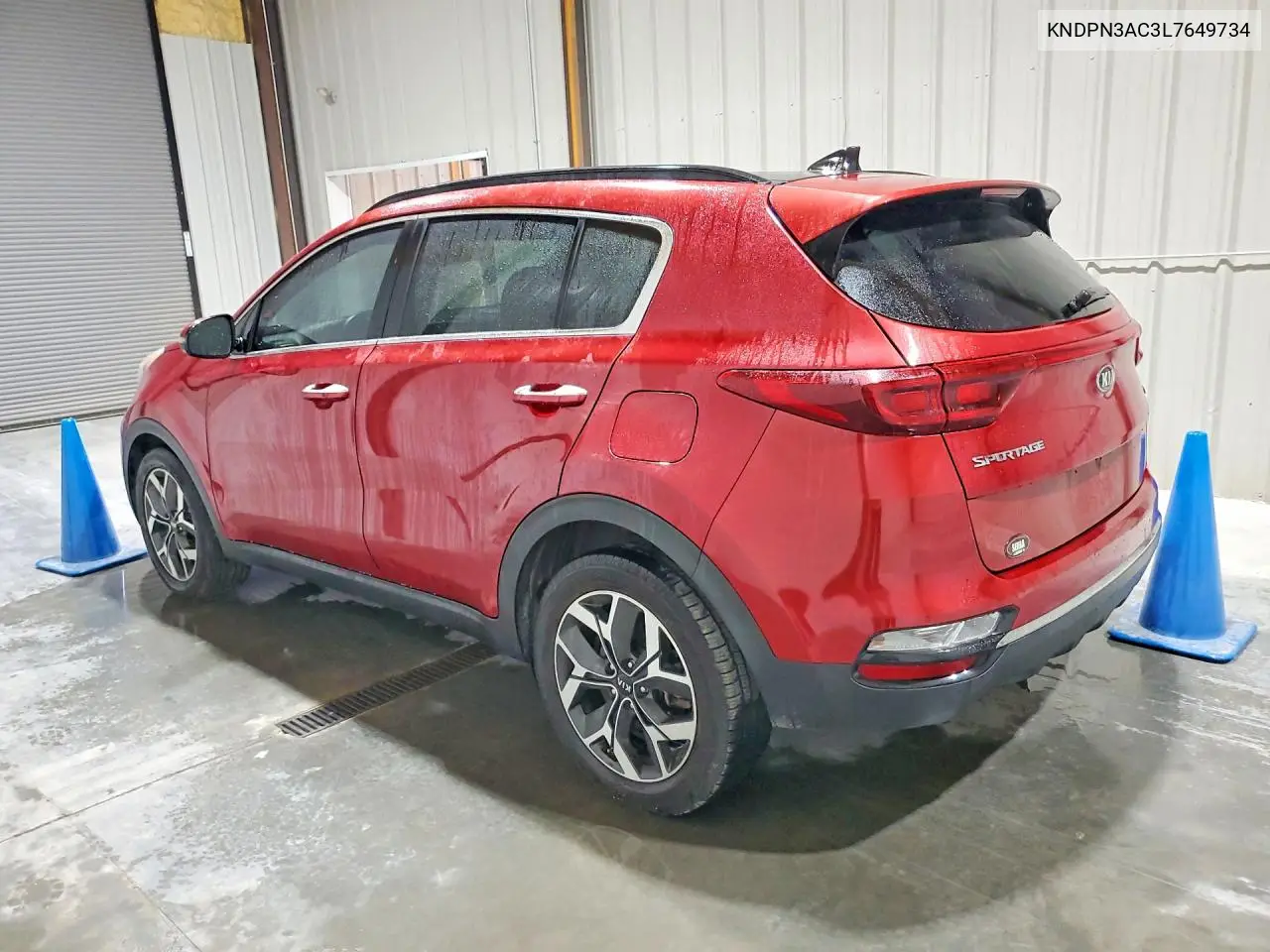 2020 KIA SPORTAGE VIN KNDPN3AC3L7649734 — фото 2