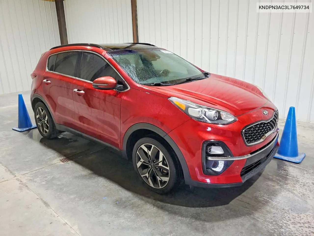2020 KIA SPORTAGE VIN KNDPN3AC3L7649734 — фото 4