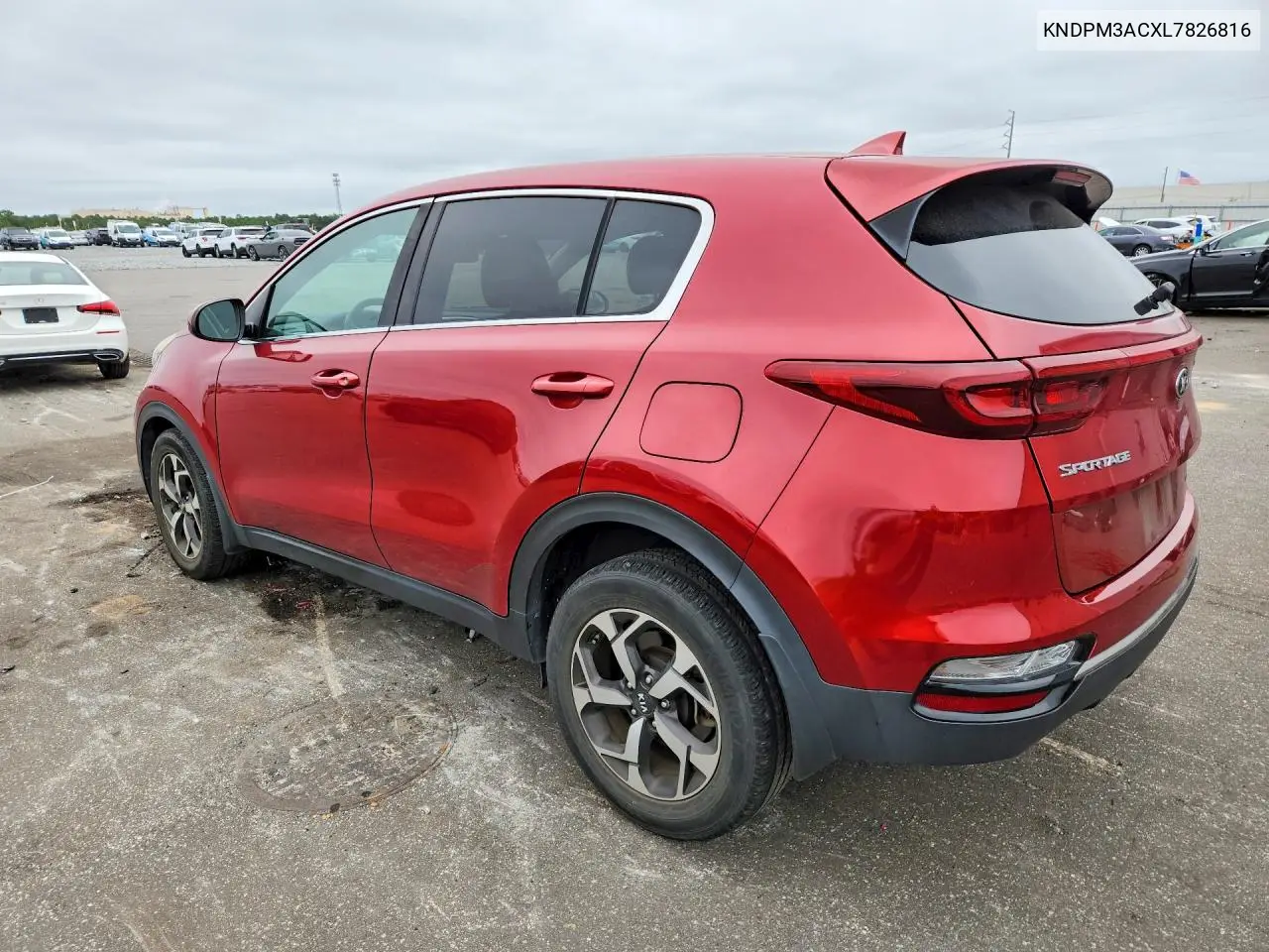 2020 KIA SPORTAGE VIN KNDPM3ACXL7826816 — фото 2