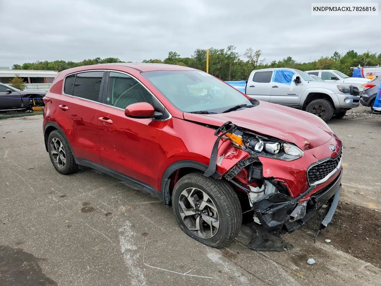2020 KIA SPORTAGE VIN KNDPM3ACXL7826816 — фото 4