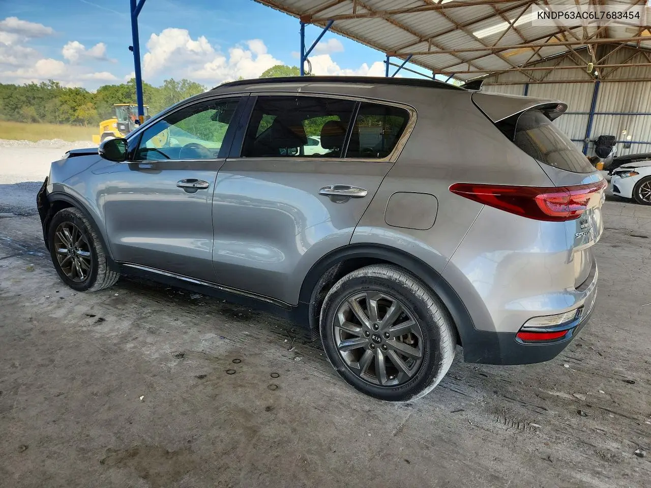 2020 KIA SPORTAGE VIN KNDP63AC6L7683454 — фото 2
