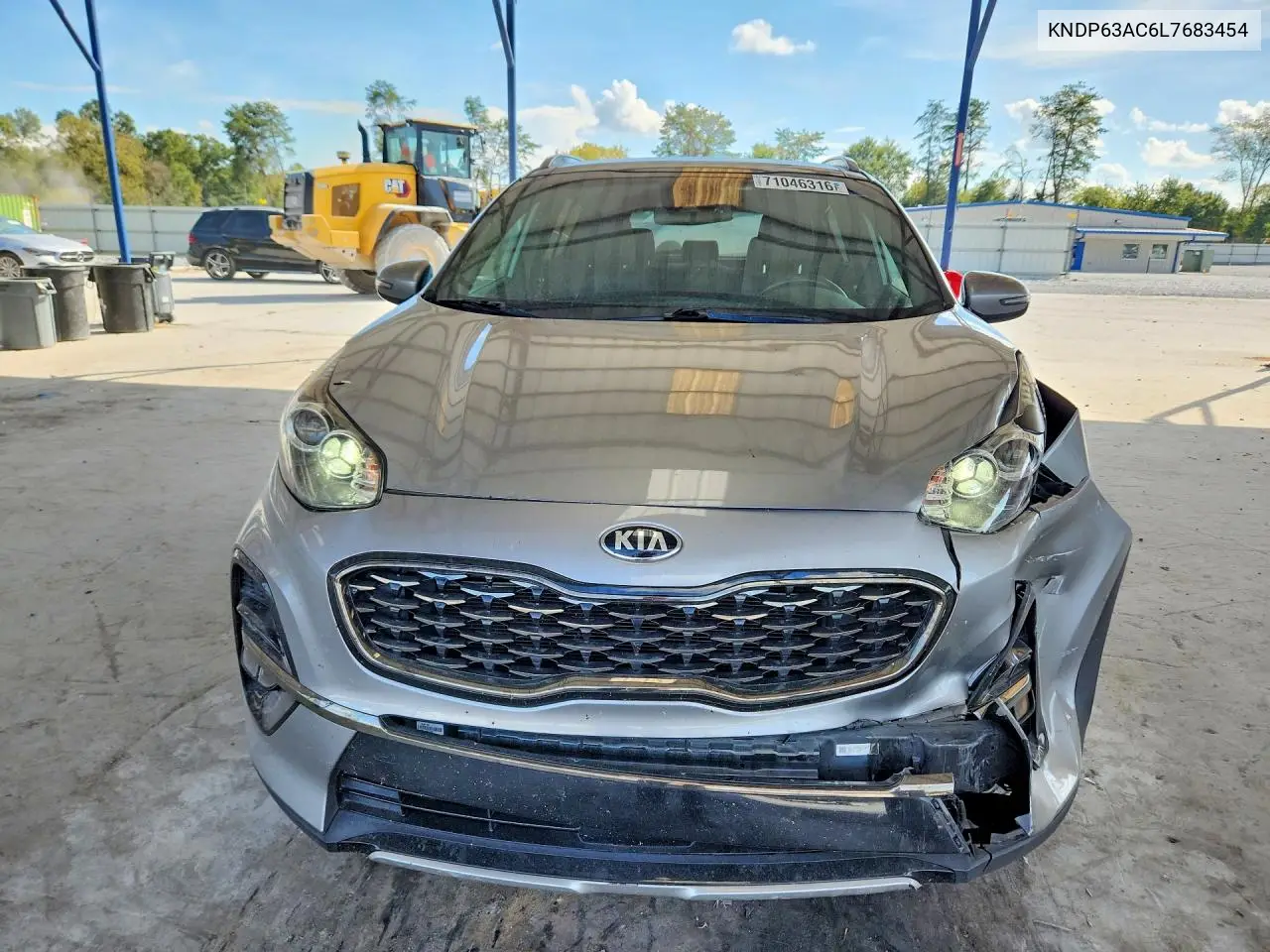 2020 KIA SPORTAGE VIN KNDP63AC6L7683454 — фото 5