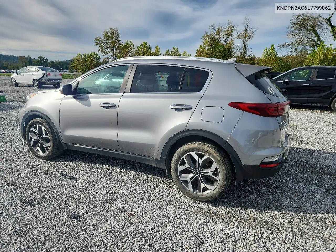 2020 KIA SPORTAGE VIN KNDPN3AC6L7799062 — фото 2