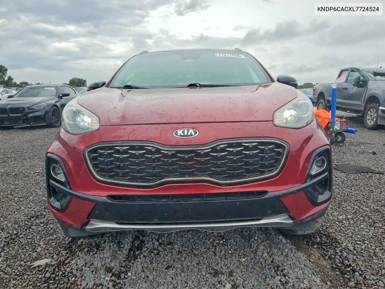 2020 KIA SPORTAGE VIN KNDP6CACXL7724524 — фото 5
