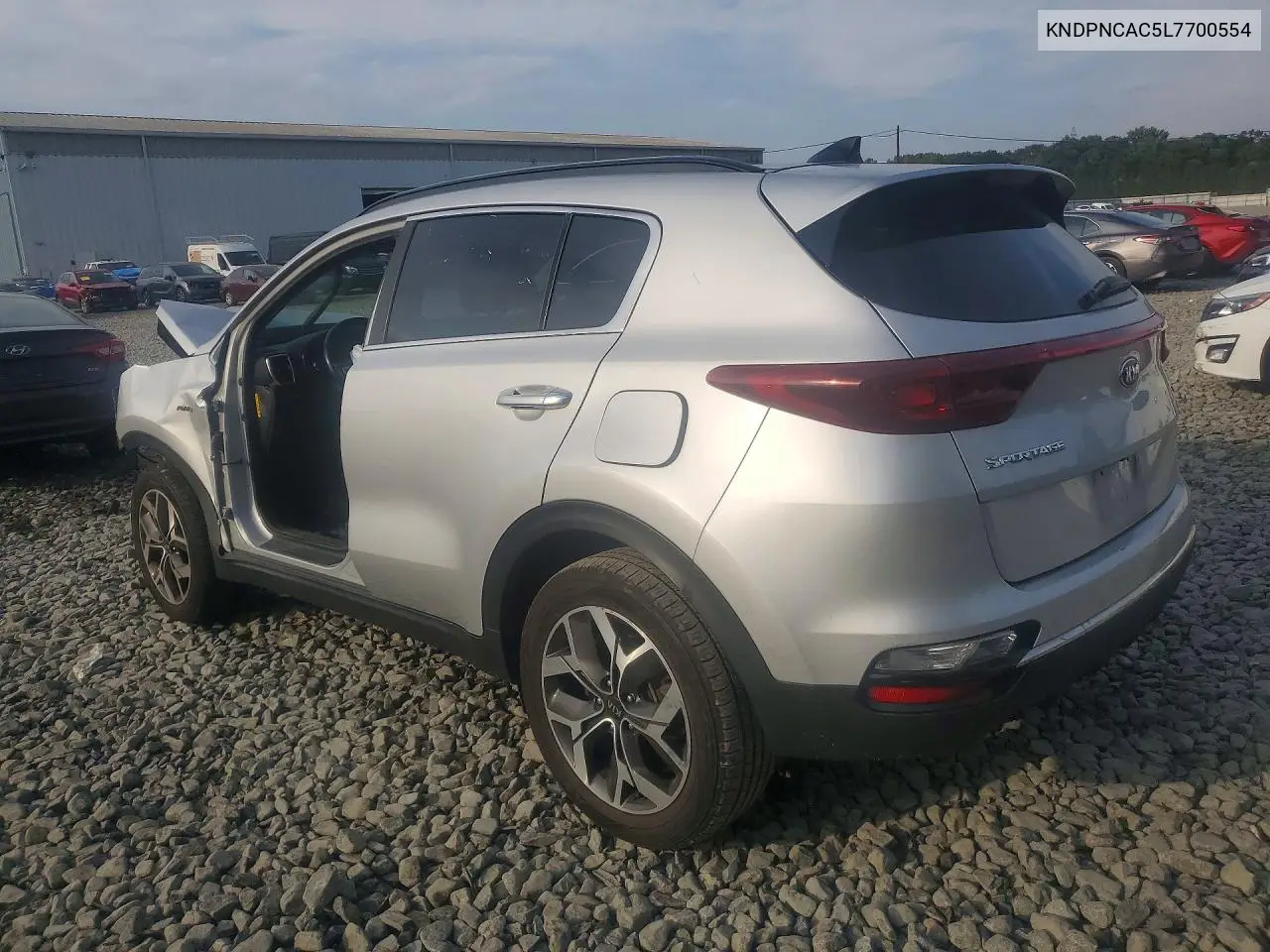 2020 KIA SPORTAGE VIN KNDPNCAC5L7700554 — фото 2