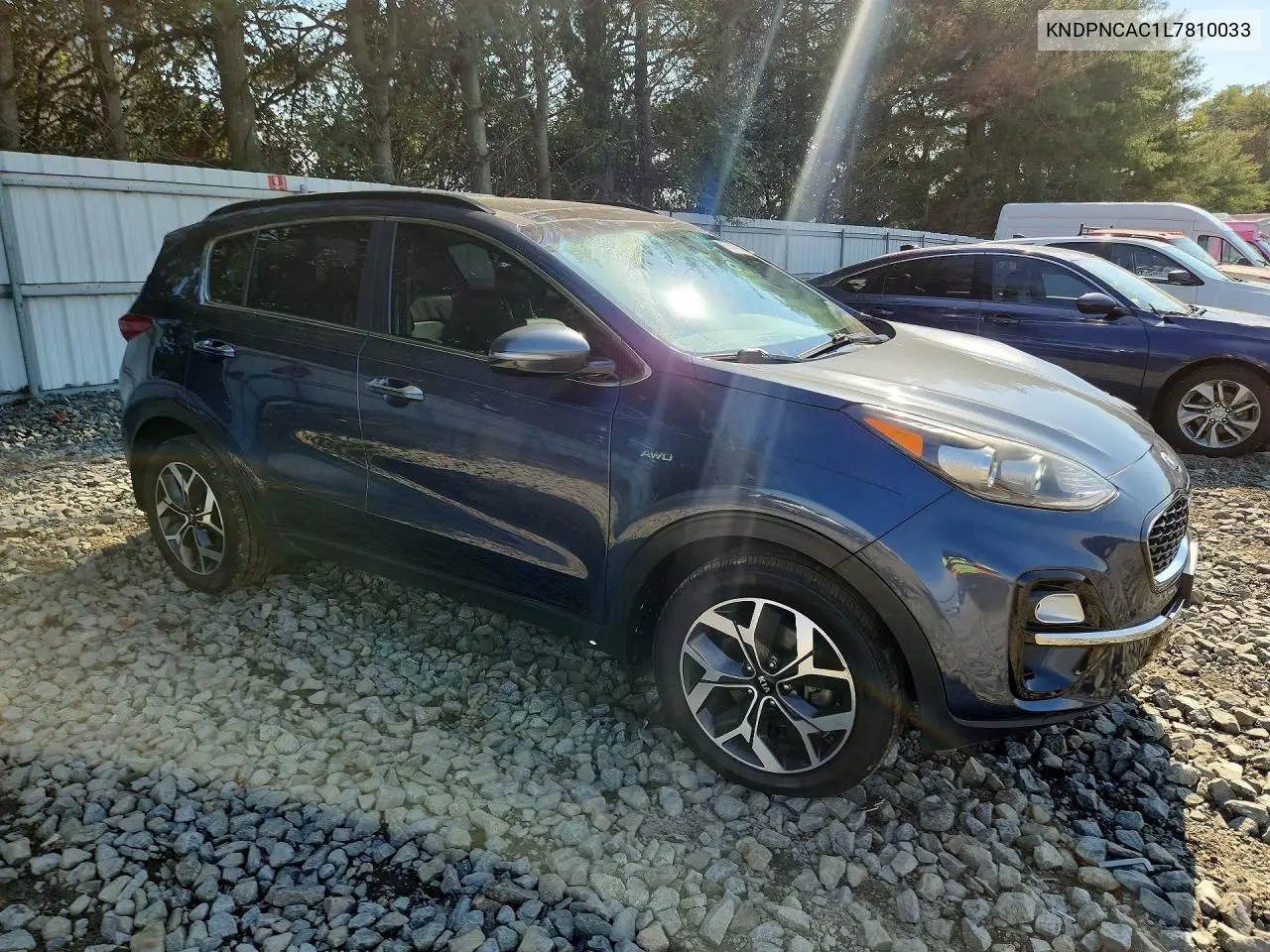2020 KIA SPORTAGE VIN KNDPNCAC1L7810033 — фото 4