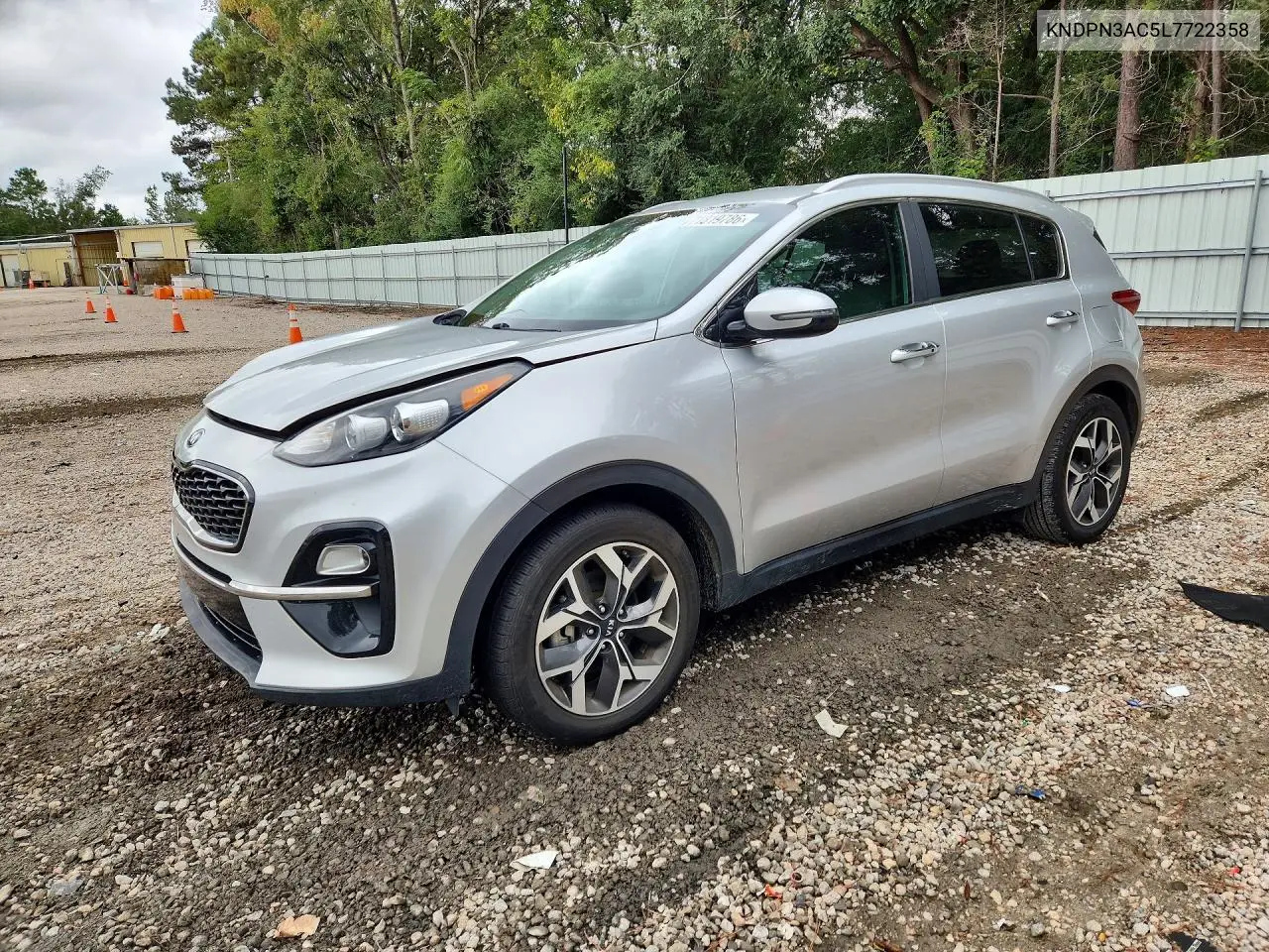 KIA SPORTAGE 2020, VIN KNDPN3AC5L7722358