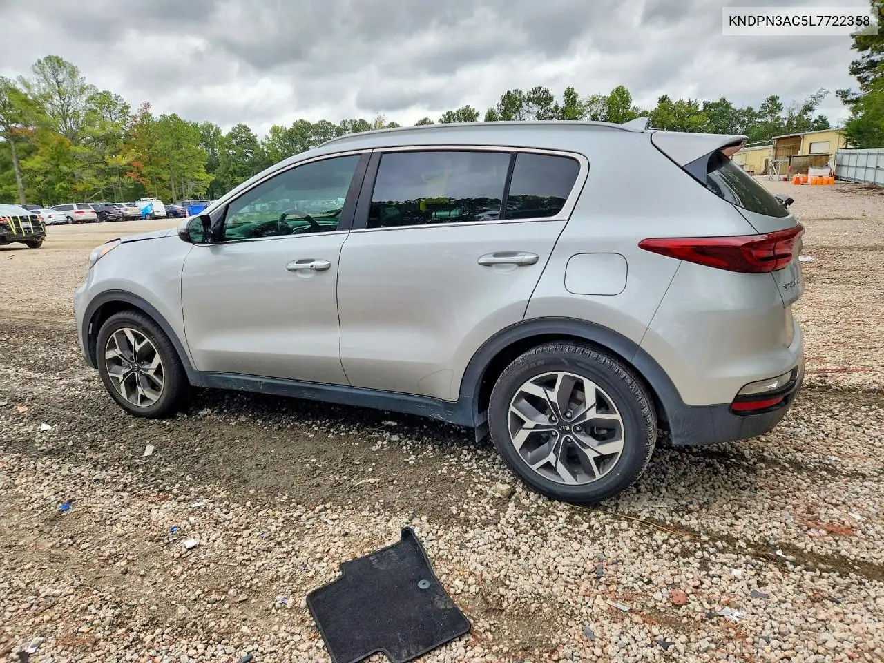 2020 KIA SPORTAGE VIN KNDPN3AC5L7722358 — фото 2