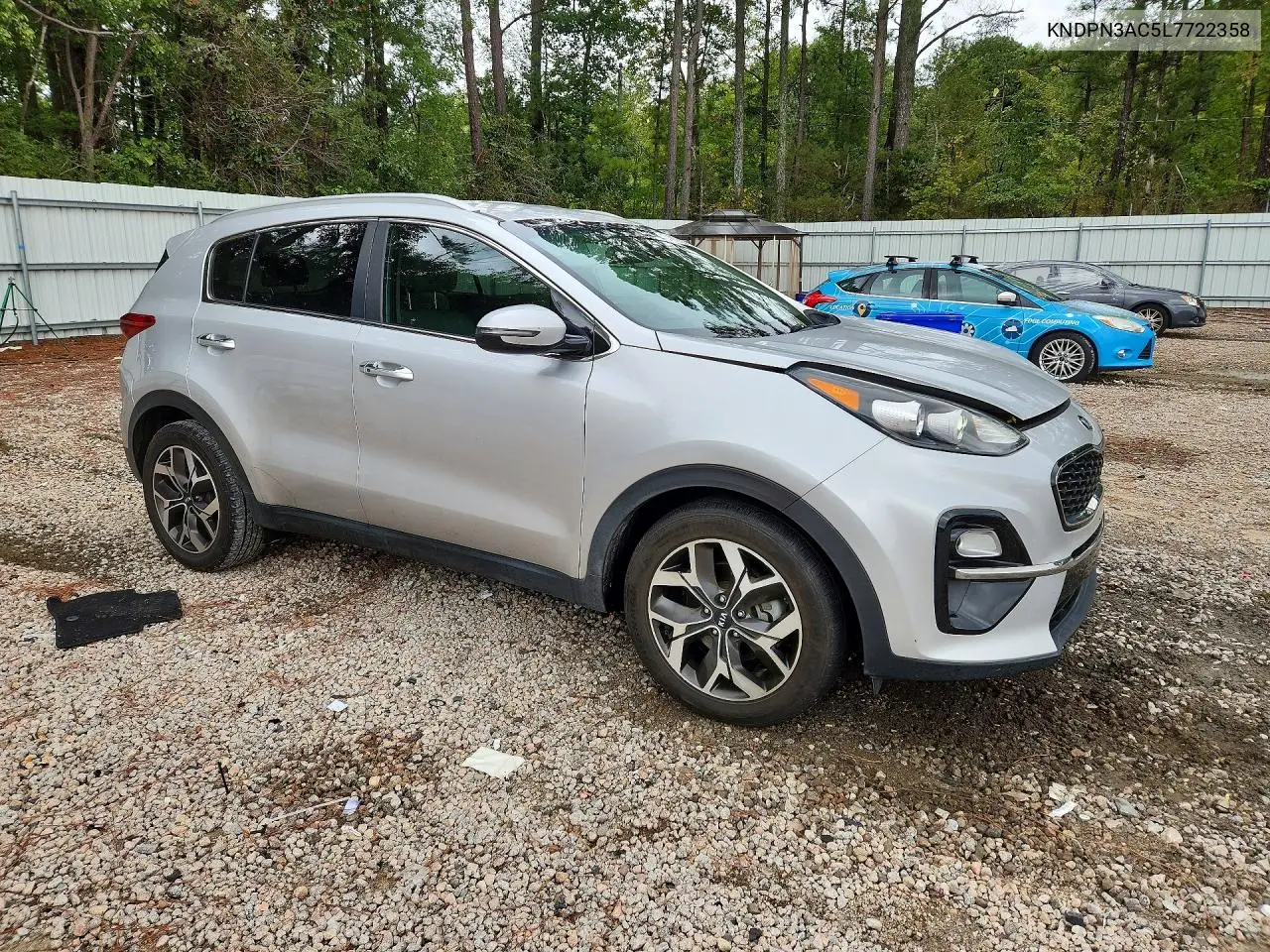 2020 KIA SPORTAGE VIN KNDPN3AC5L7722358 — фото 4