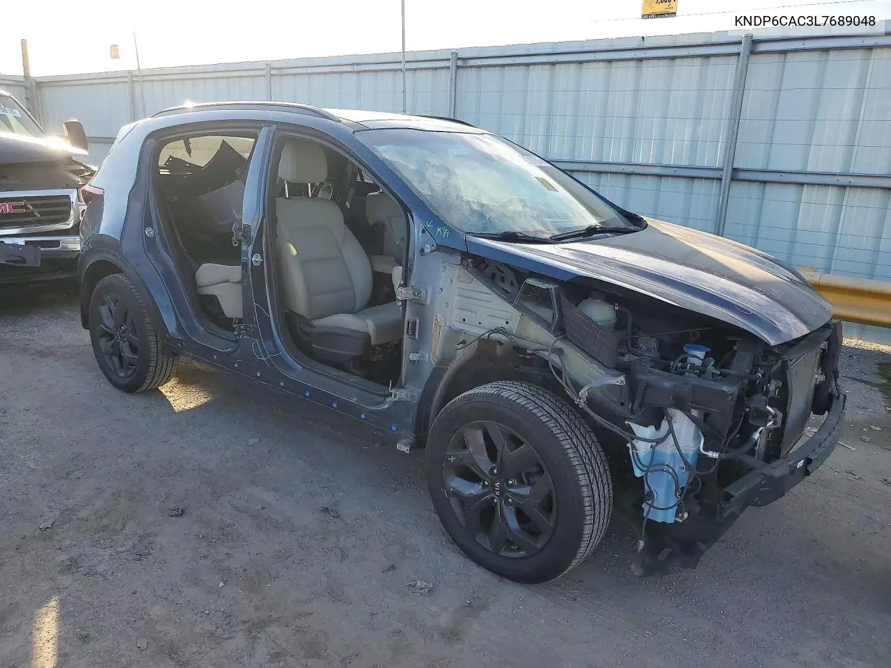2020 KIA SPORTAGE VIN KNDP6CAC3L7689048 — фото 4