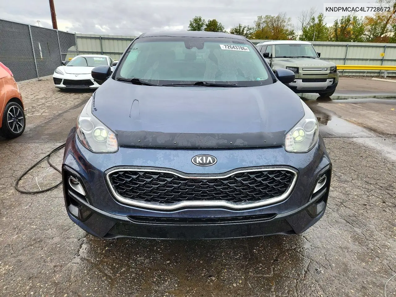 2020 KIA SPORTAGE VIN KNDPMCAC4L7728672 — фото 5