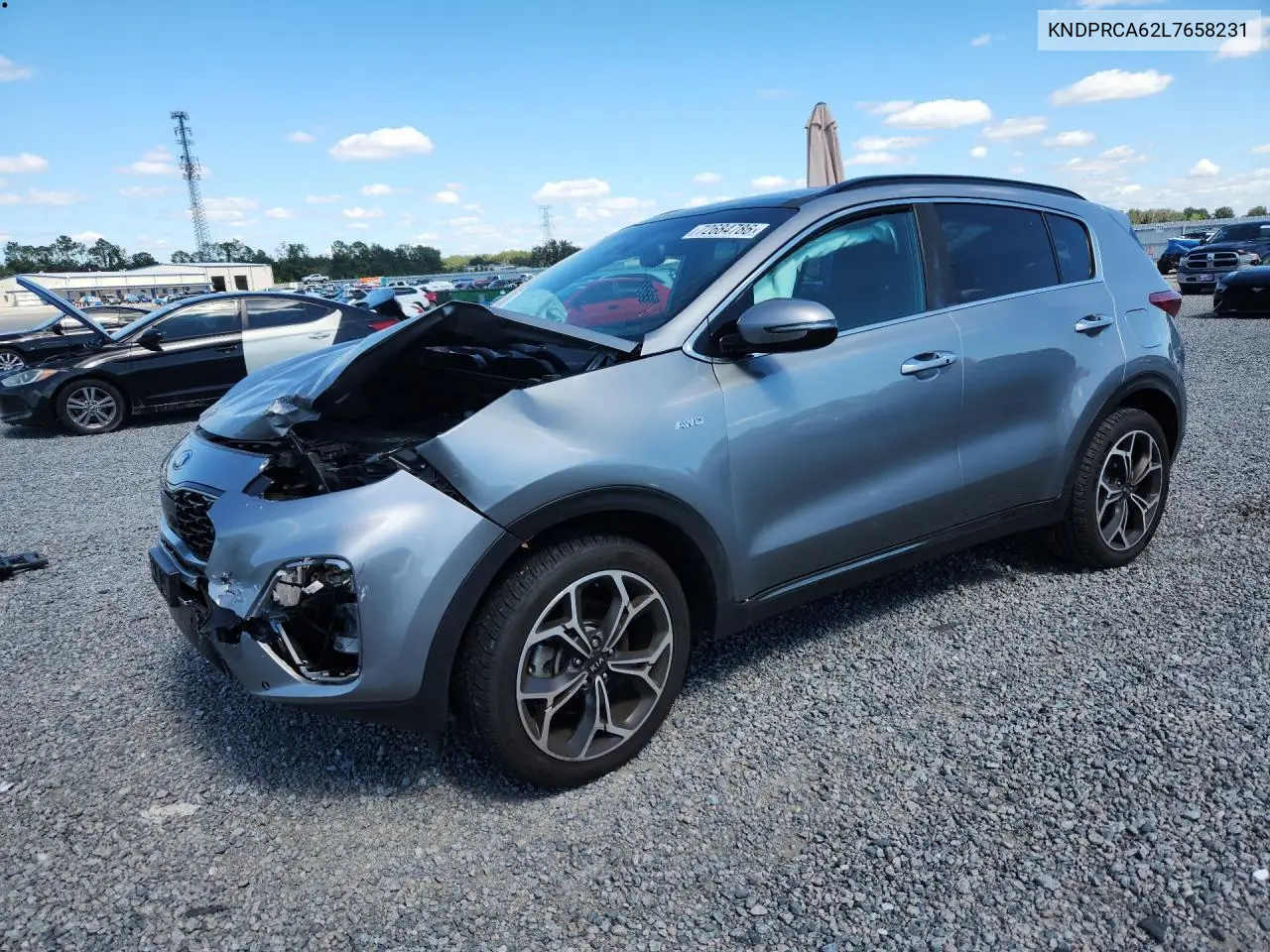 KIA SPORTAGE 2020, VIN KNDPRCA62L7658231