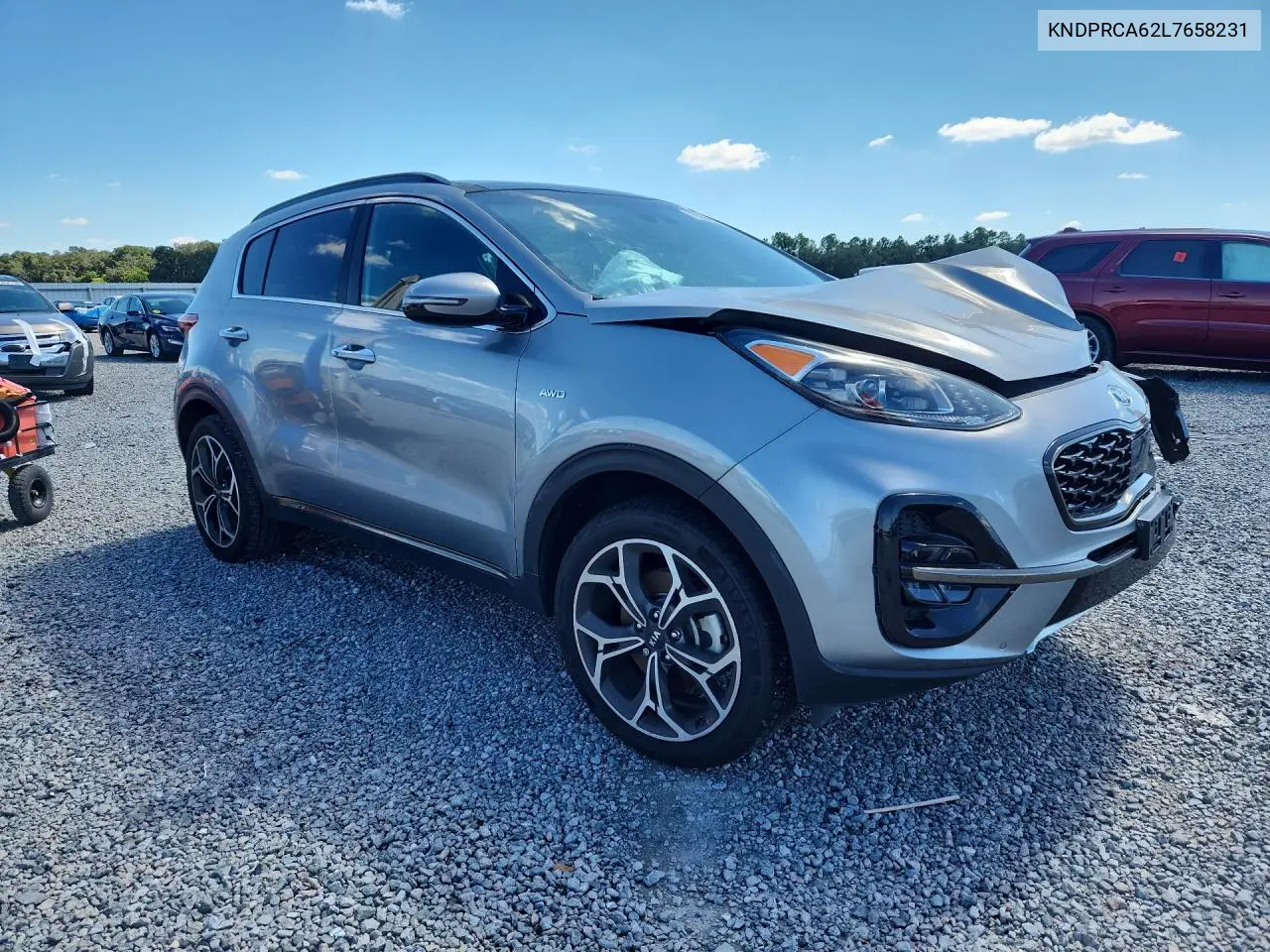 2020 KIA SPORTAGE VIN KNDPRCA62L7658231 — фото 4