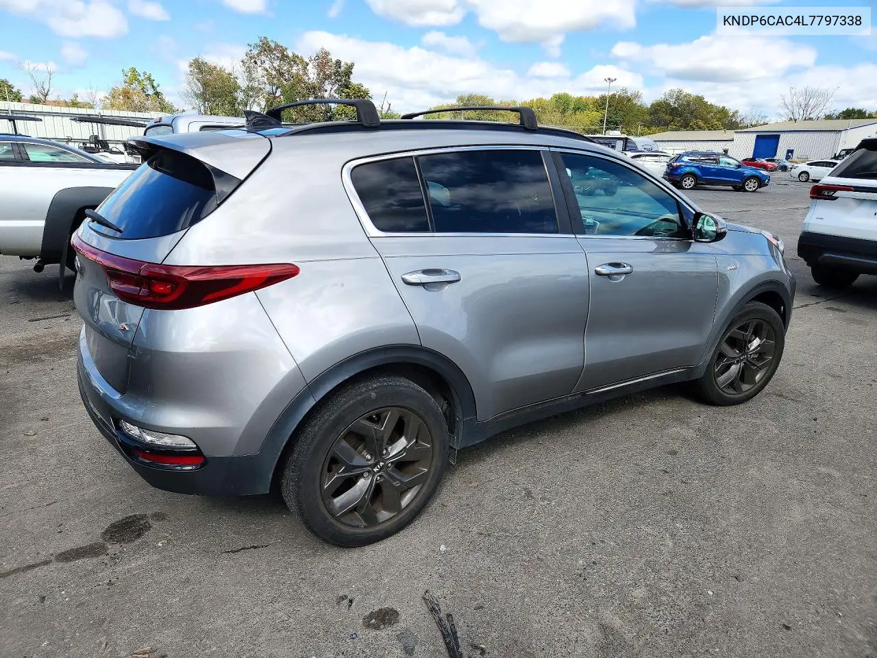 2020 KIA SPORTAGE VIN KNDP6CAC4L7797338 — фото 3