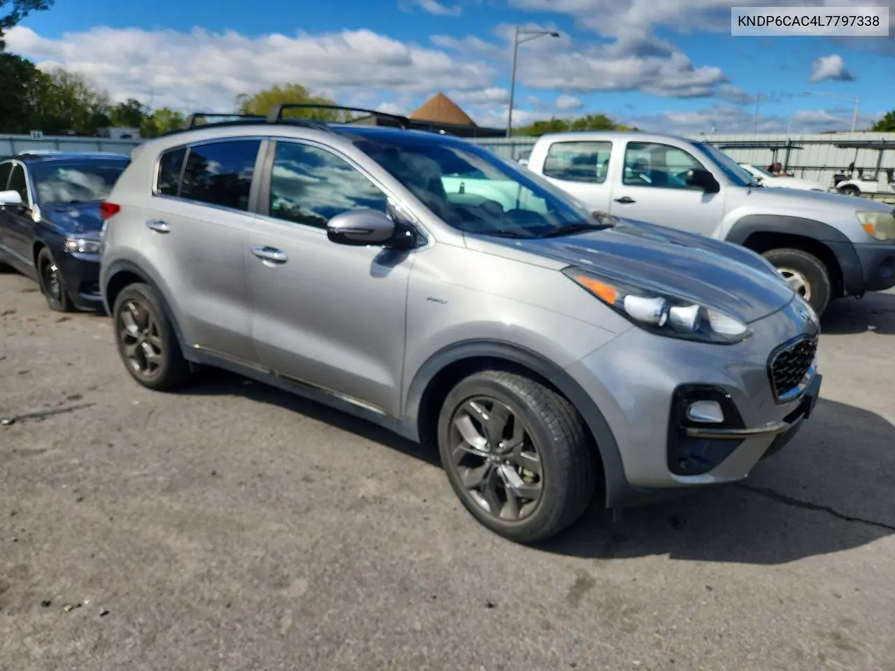 2020 KIA SPORTAGE VIN KNDP6CAC4L7797338 — фото 4