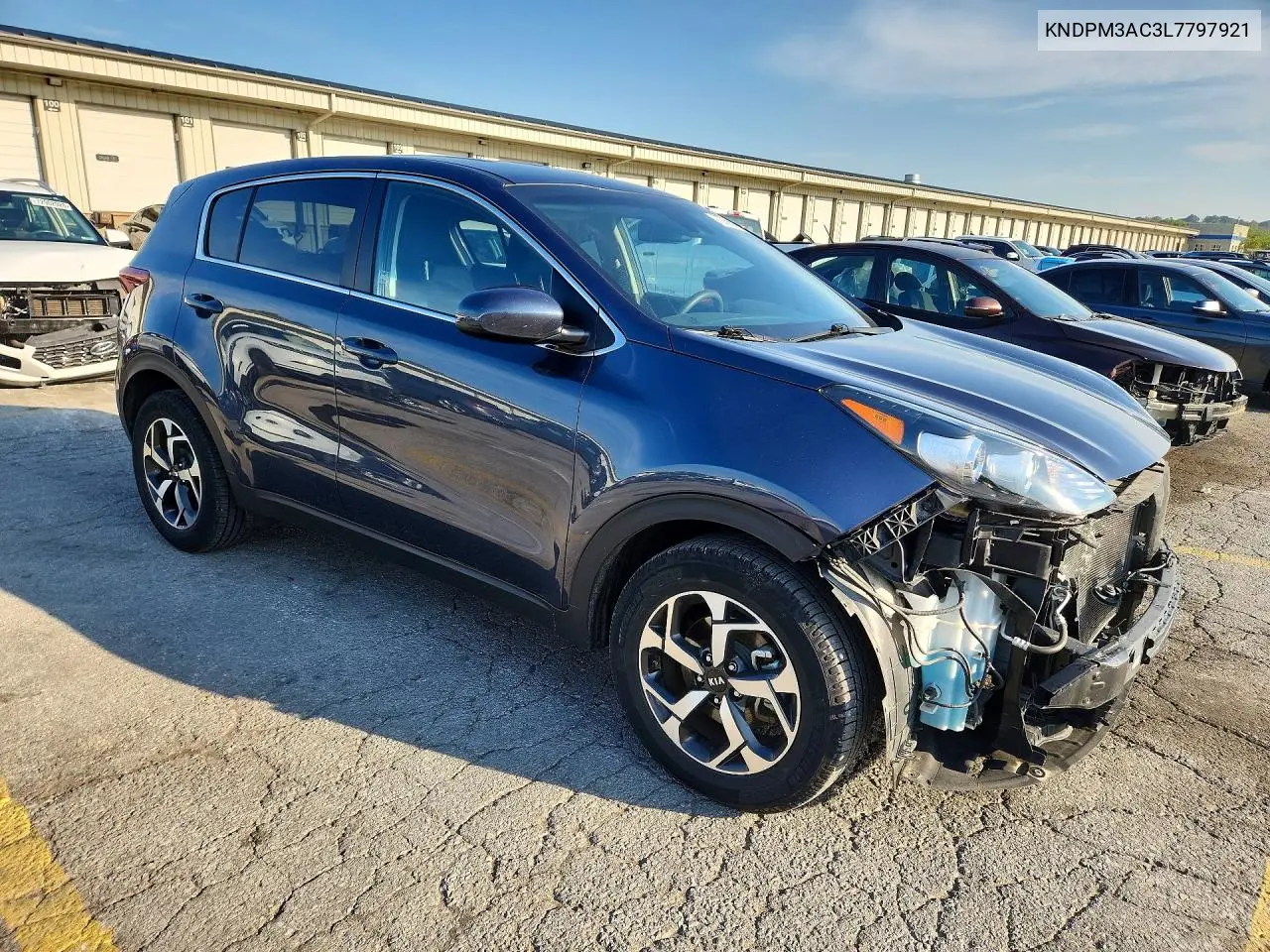 2020 KIA SPORTAGE VIN KNDPM3AC3L7797921 — фото 4