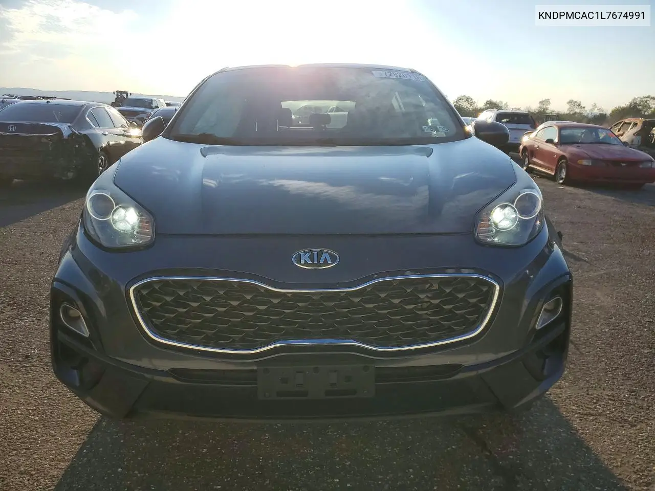 2020 KIA SPORTAGE VIN KNDPMCAC1L7674991 — фото 5