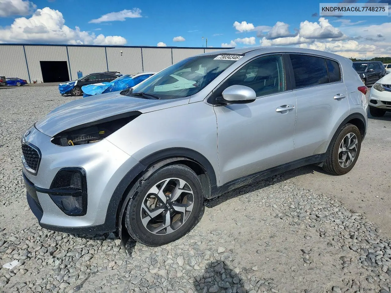 KIA SPORTAGE 2020, VIN KNDPM3AC6L7748275