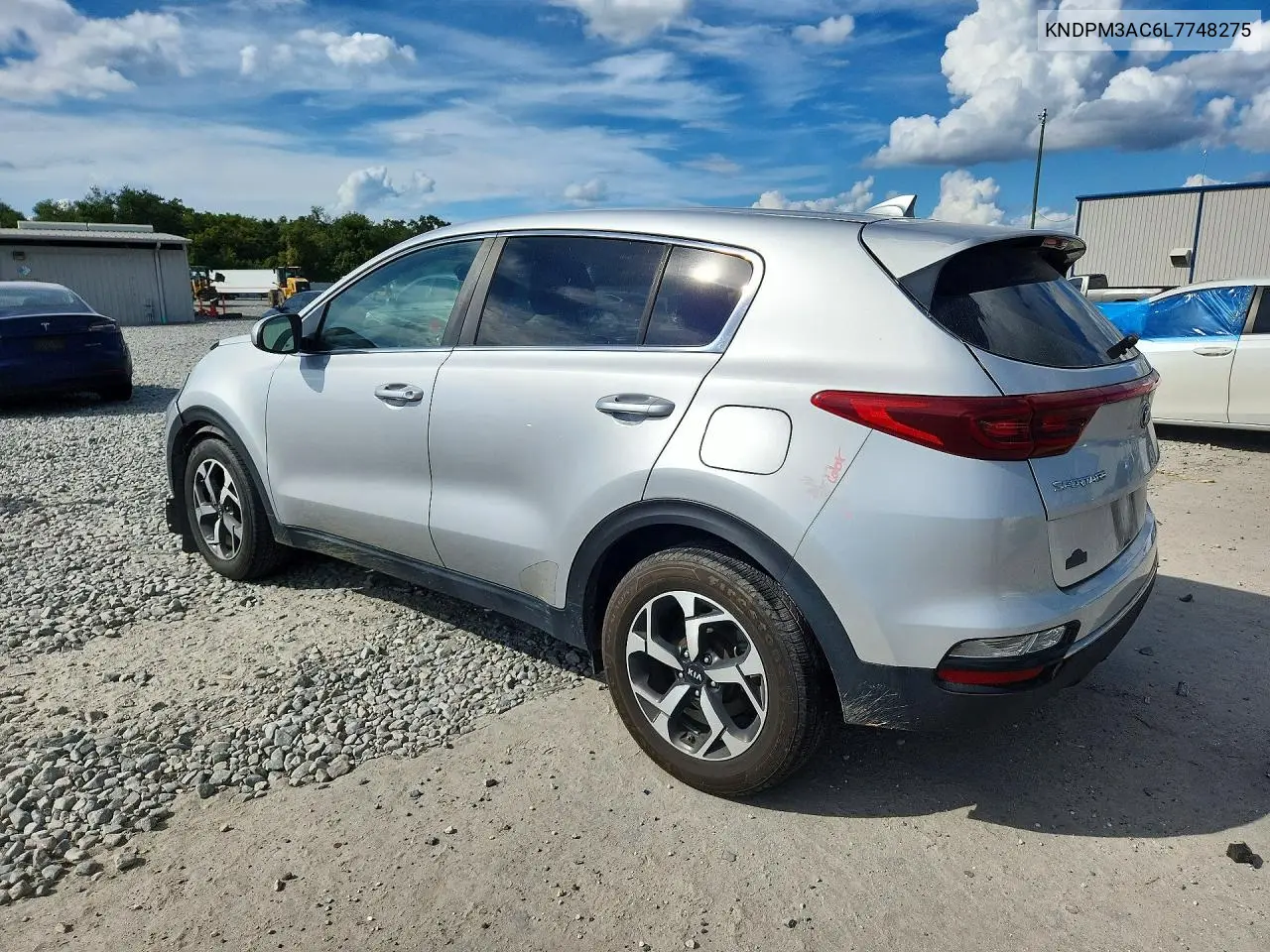 2020 KIA SPORTAGE VIN KNDPM3AC6L7748275 — фото 2