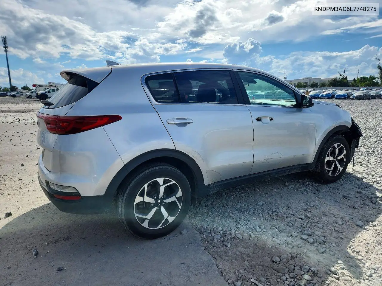 2020 KIA SPORTAGE VIN KNDPM3AC6L7748275 — фото 3