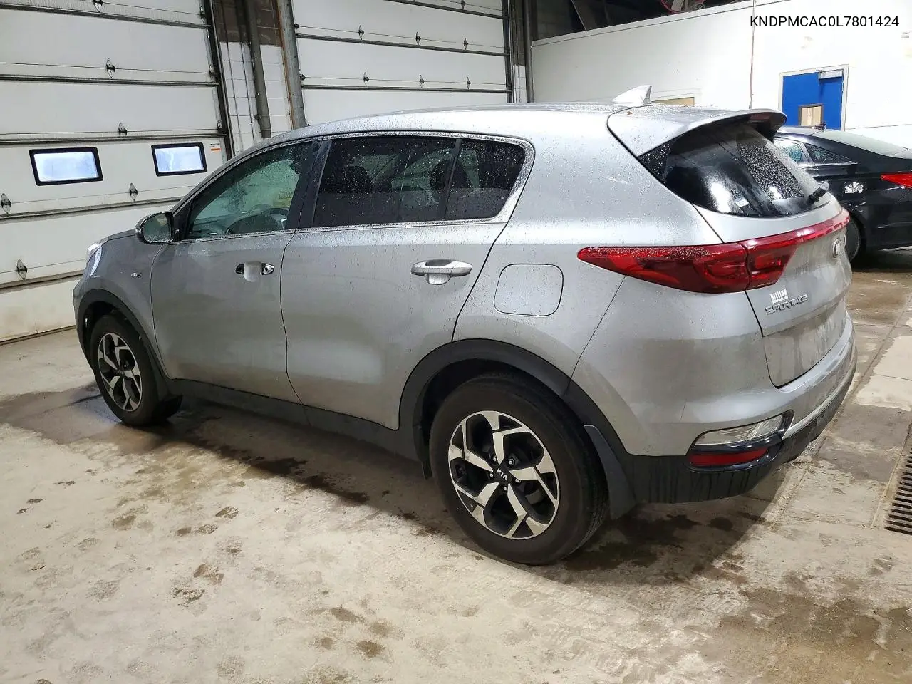 2020 KIA SPORTAGE VIN KNDPMCAC0L7801424 — фото 2