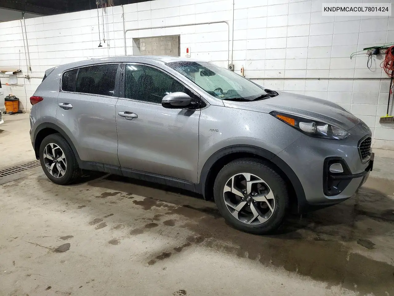 2020 KIA SPORTAGE VIN KNDPMCAC0L7801424 — фото 4