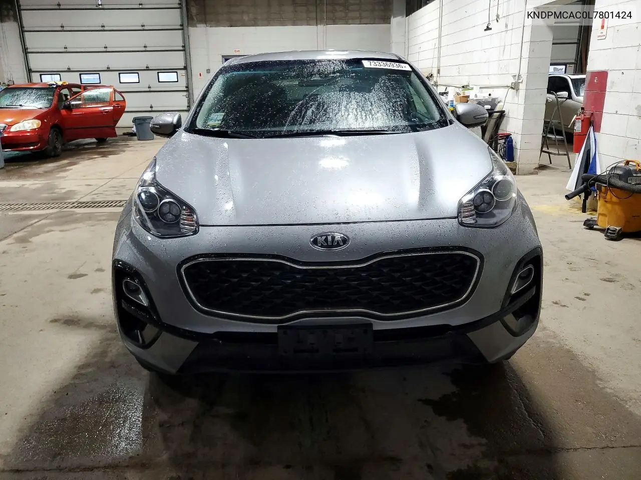 2020 KIA SPORTAGE VIN KNDPMCAC0L7801424 — фото 5