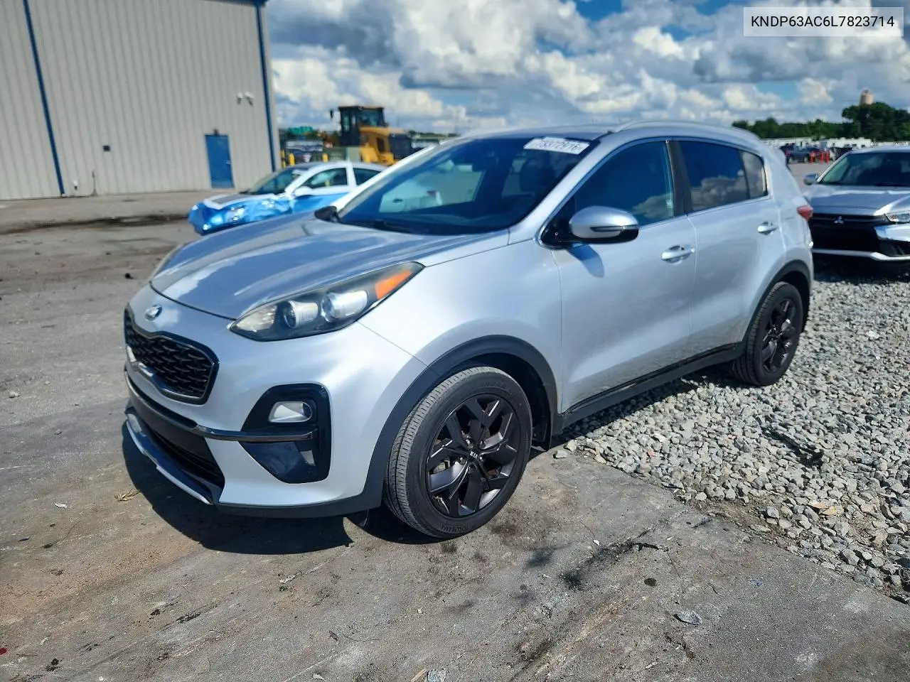 KIA SPORTAGE 2020, VIN KNDP63AC6L7823714