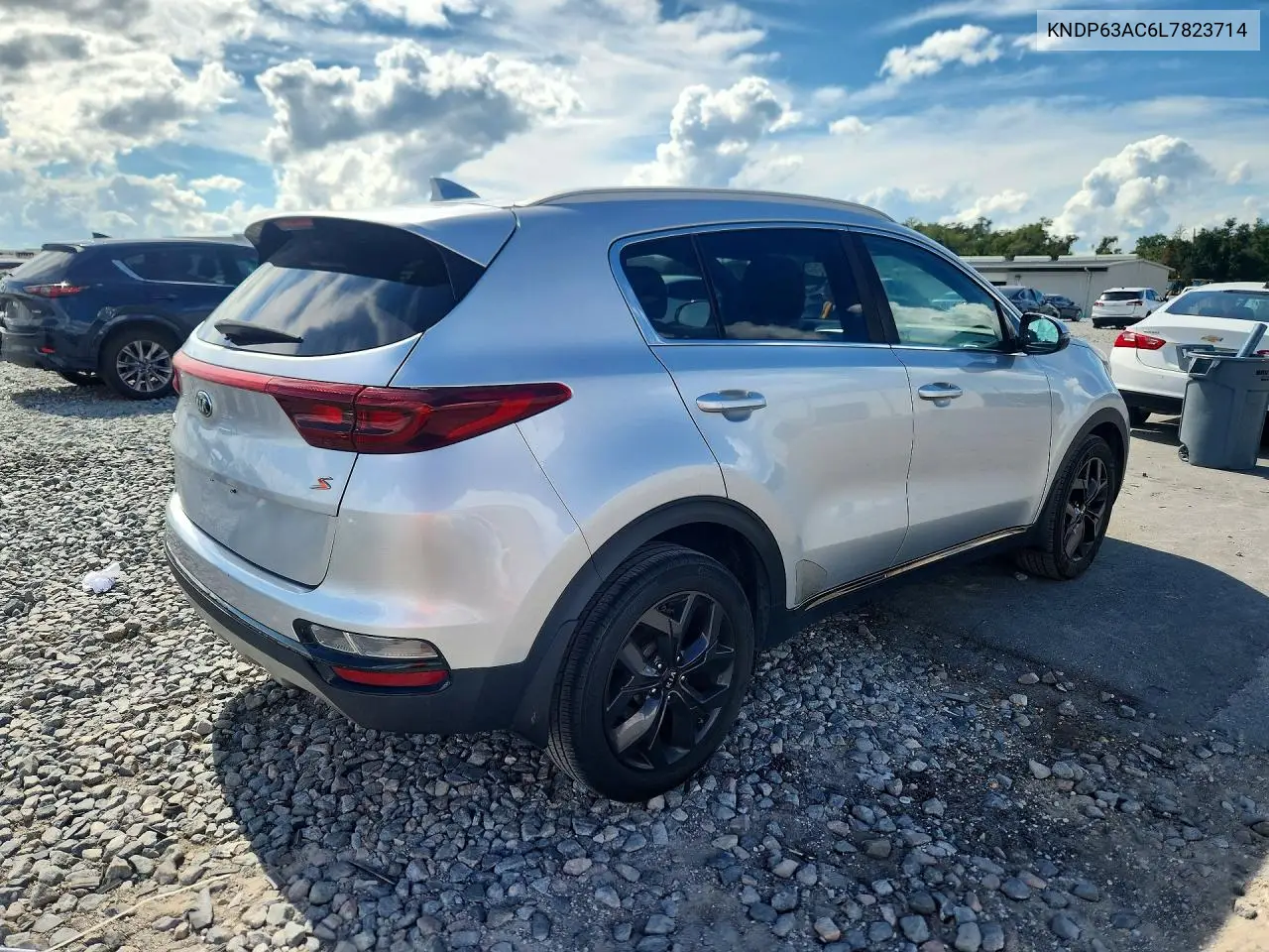2020 KIA SPORTAGE VIN KNDP63AC6L7823714 — фото 3