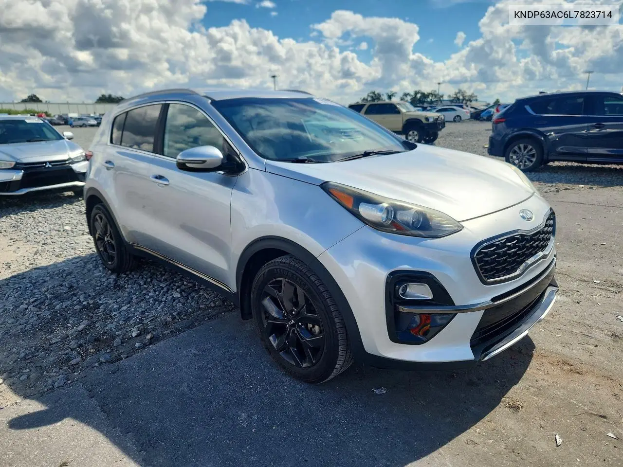 2020 KIA SPORTAGE VIN KNDP63AC6L7823714 — фото 4