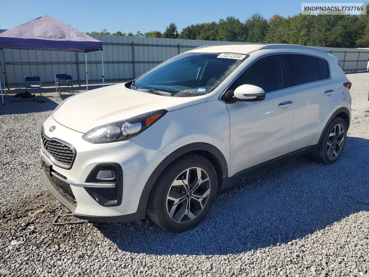 KIA SPORTAGE 2020, VIN KNDPN3AC5L7737765
