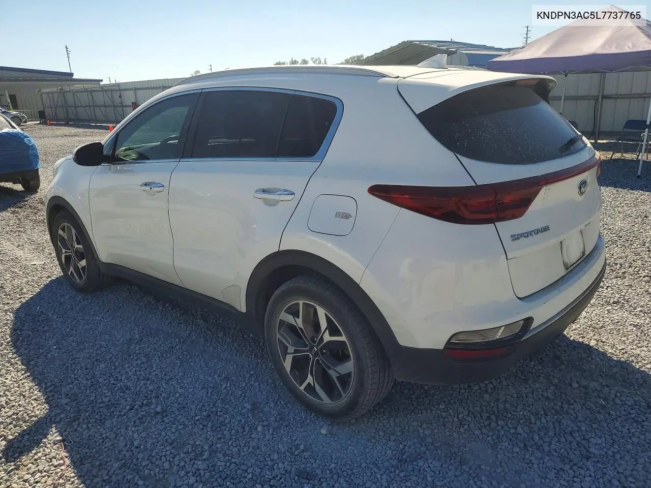 2020 KIA SPORTAGE VIN KNDPN3AC5L7737765 — фото 2