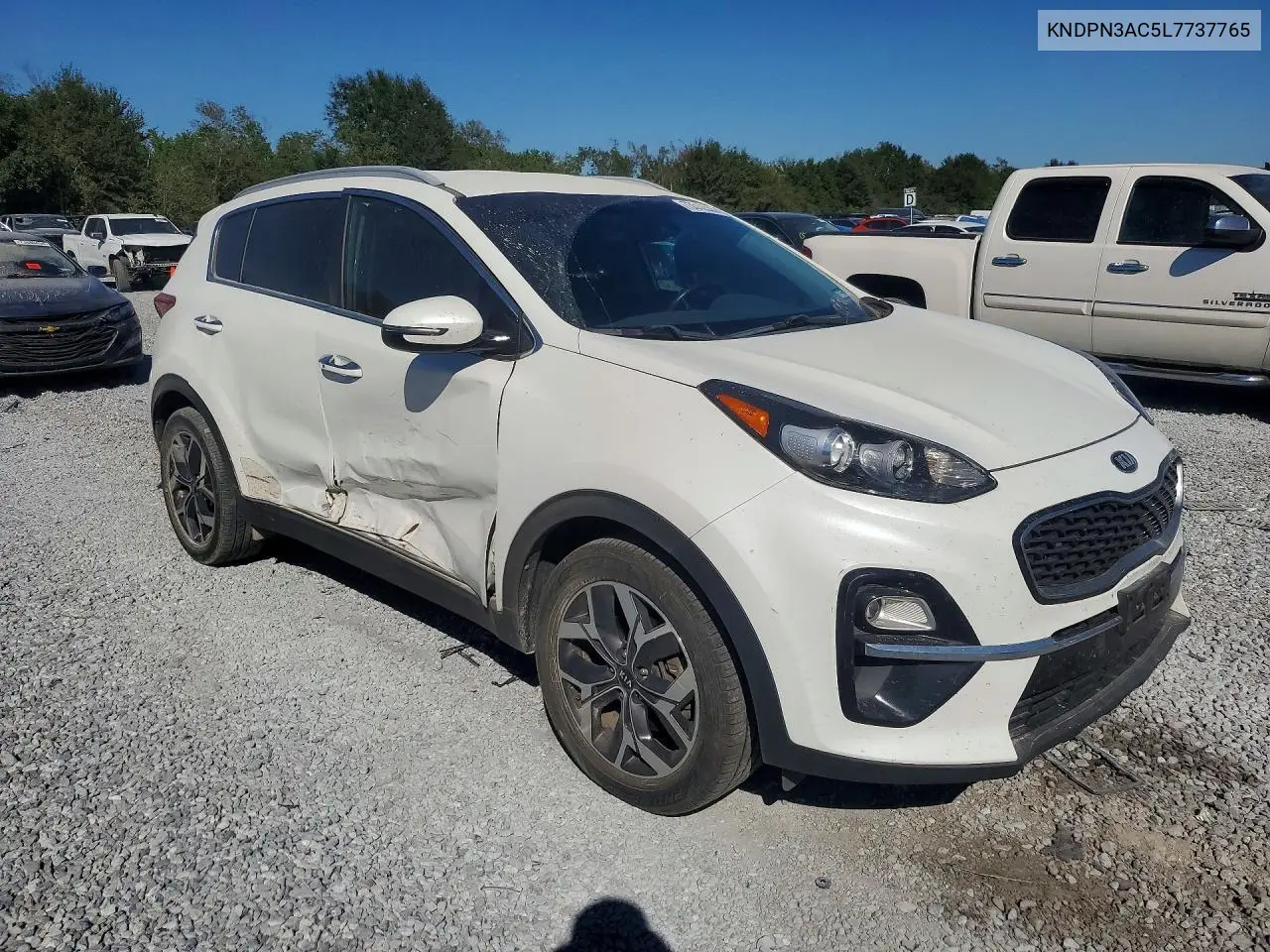 2020 KIA SPORTAGE VIN KNDPN3AC5L7737765 — фото 4