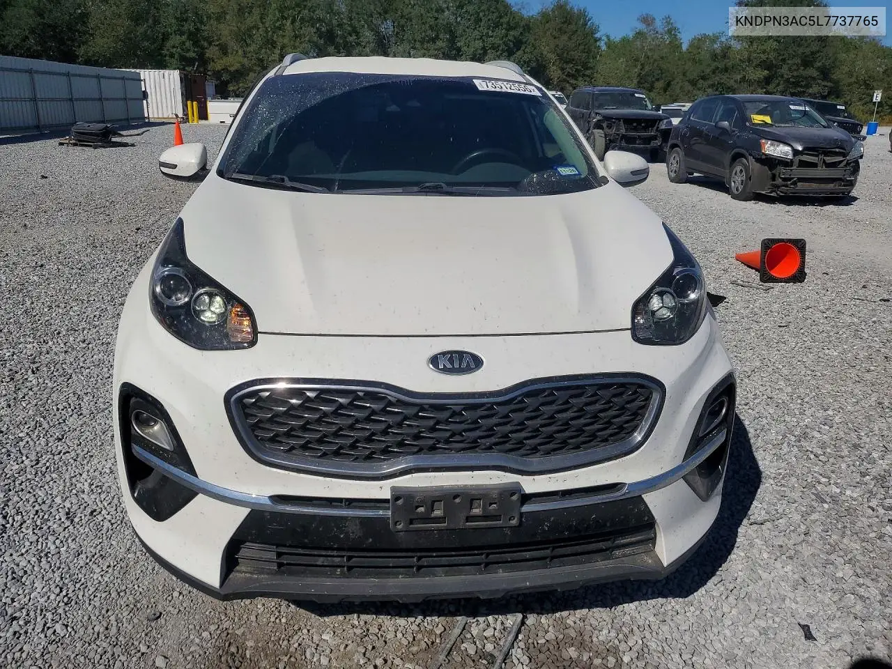 2020 KIA SPORTAGE VIN KNDPN3AC5L7737765 — фото 5
