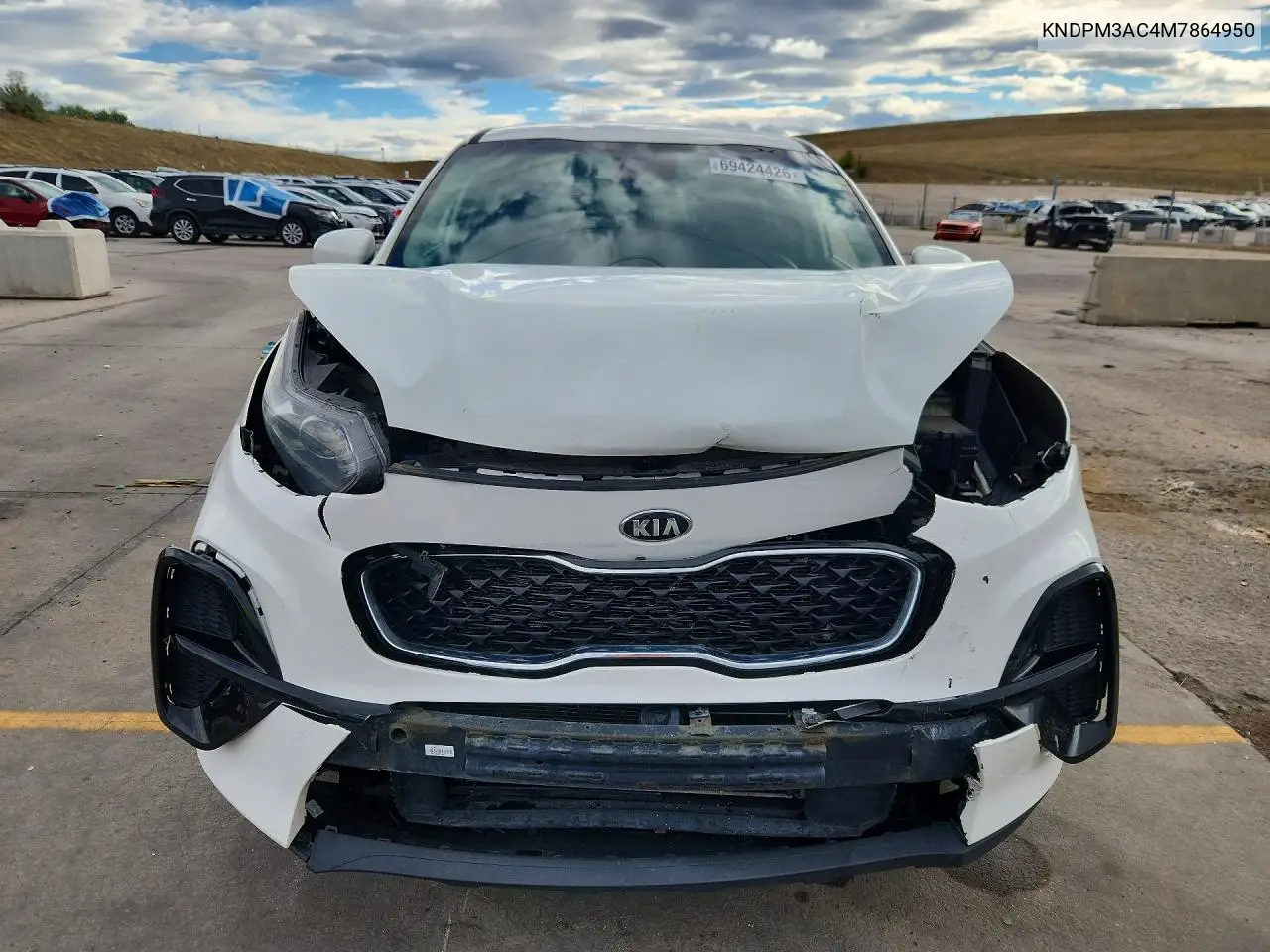 2021 KIA SPORTAGE VIN KNDPM3AC4M7864950 — фото 5