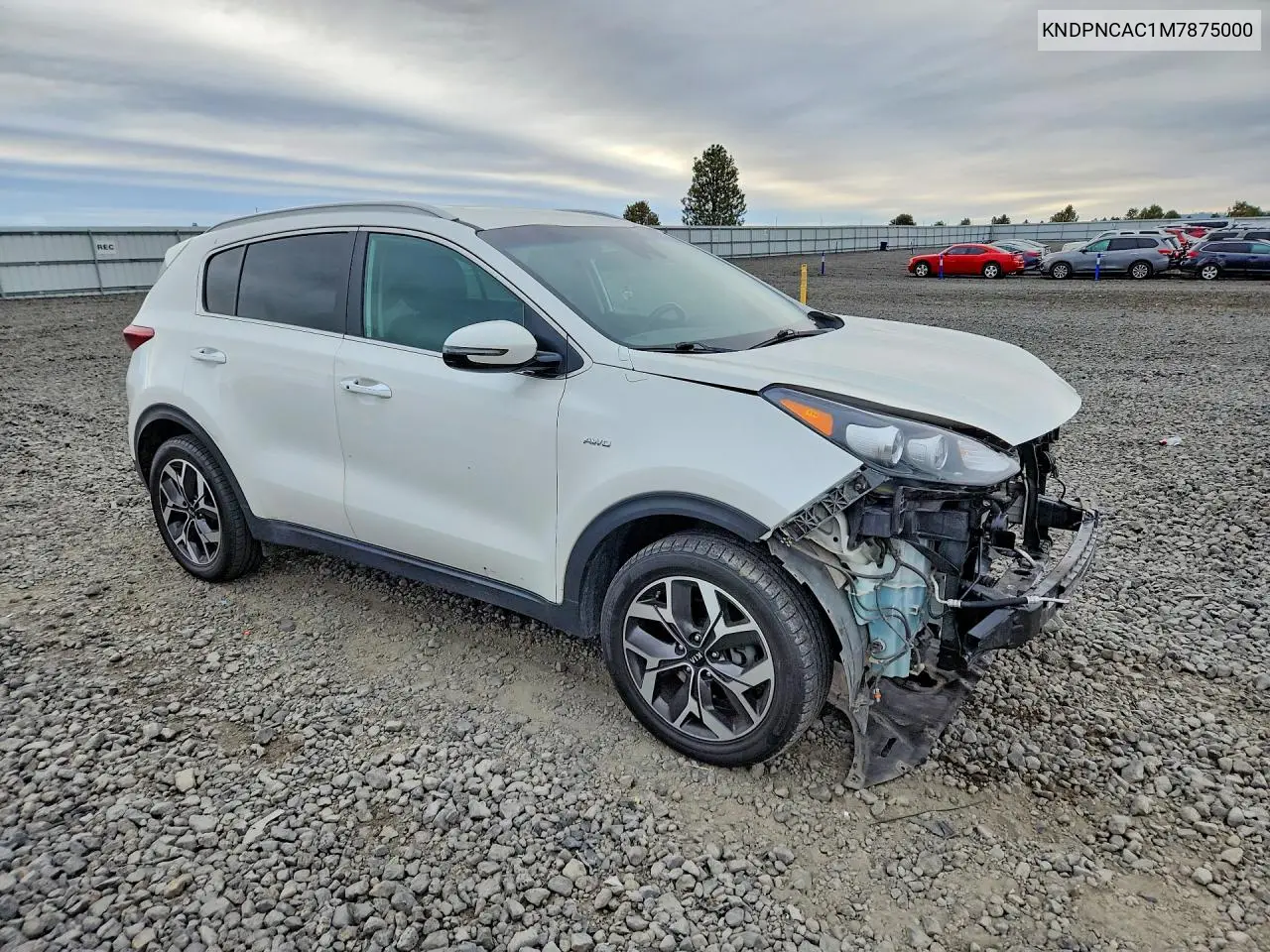 2021 KIA SPORTAGE VIN KNDPNCAC1M7875000 — фото 4